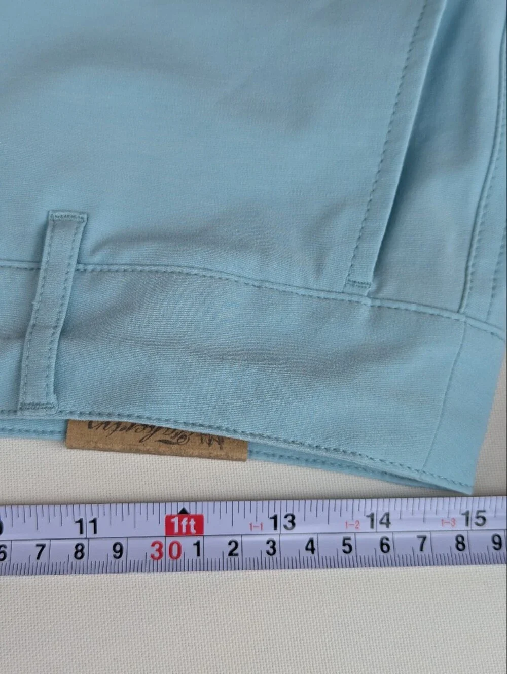 Faherty All Day Shorts 29 Seafoam Blue Green 9